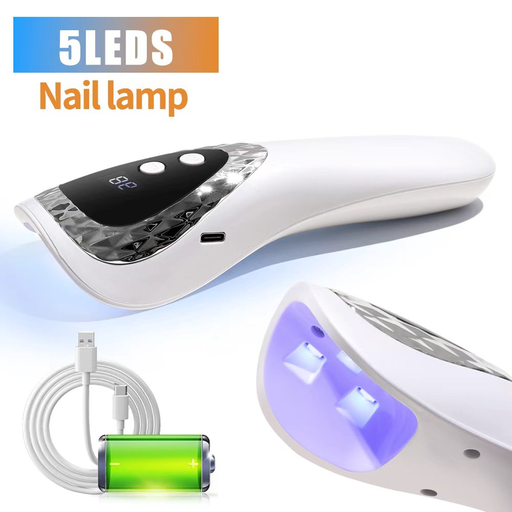 Uv Led Lamp Printer - โคมไฟ LED UV แบบพกพาสำหรับอบเล็บ โคมไฟชาร์จไฟได้ขนาดเล็ก สำหรับทำเล็บเจล