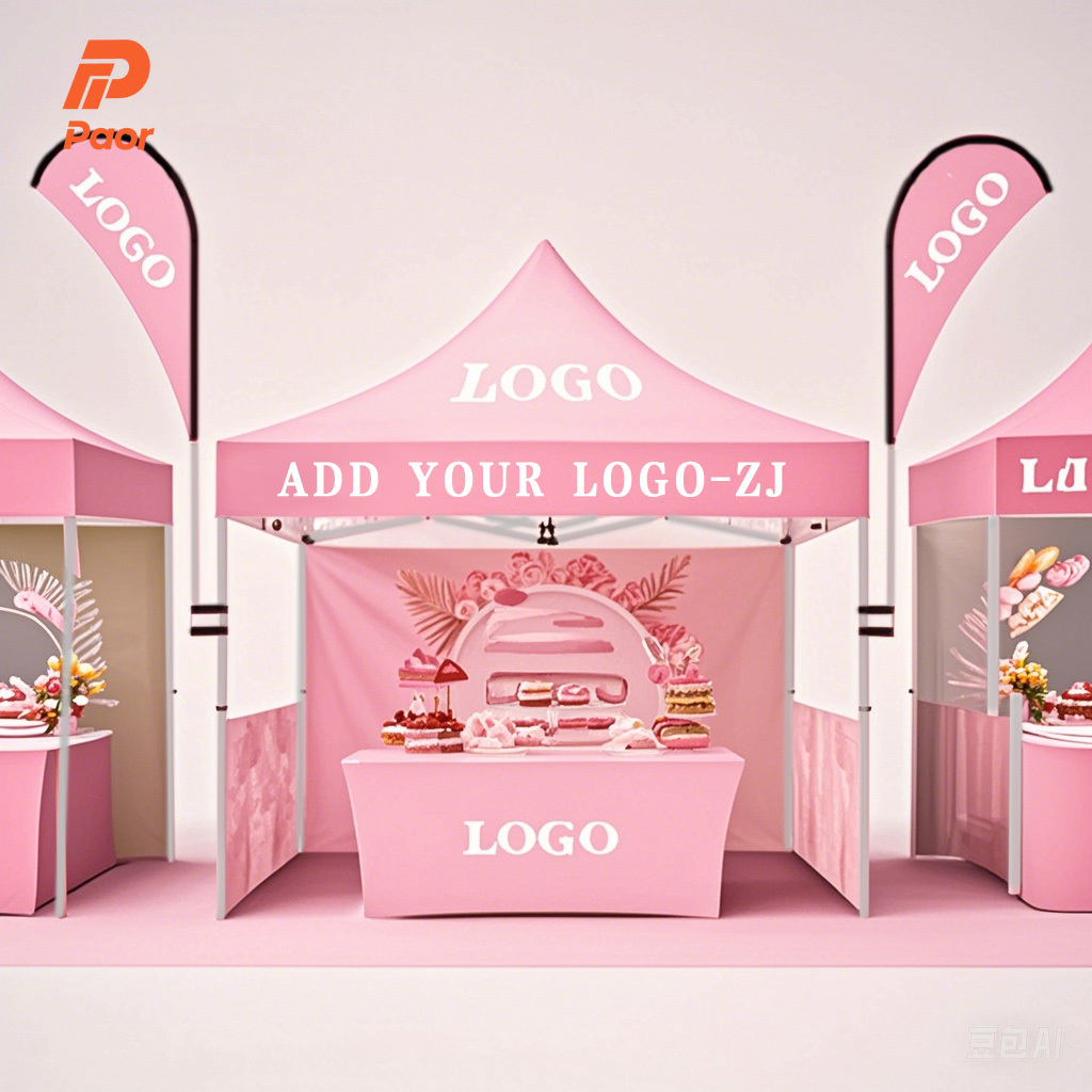 Commercial Printing & Packaging Pvt Ltd Photos - เต็นท์อลูมิเนียมพิมพ์ลายตามสั่งสำหรับงานแสดงสินค้ากลางแจ้ง พร้อมโลโก้โฆษณาเชิงพาณิชย์ สำหรับงานนิทรรศการ งานอีเว้นท์ และศาลาพักผ่อน