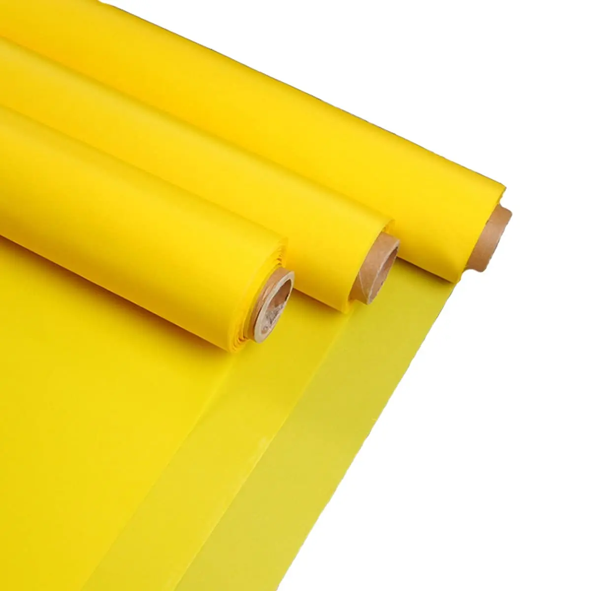 Commercial Printing Supplies - ตาข่ายพิมพ์สกรีนสีเหลือง 3 เมตร 1.65 เมตร ผ้าตาข่ายพิมพ์สกรีนทนทาน