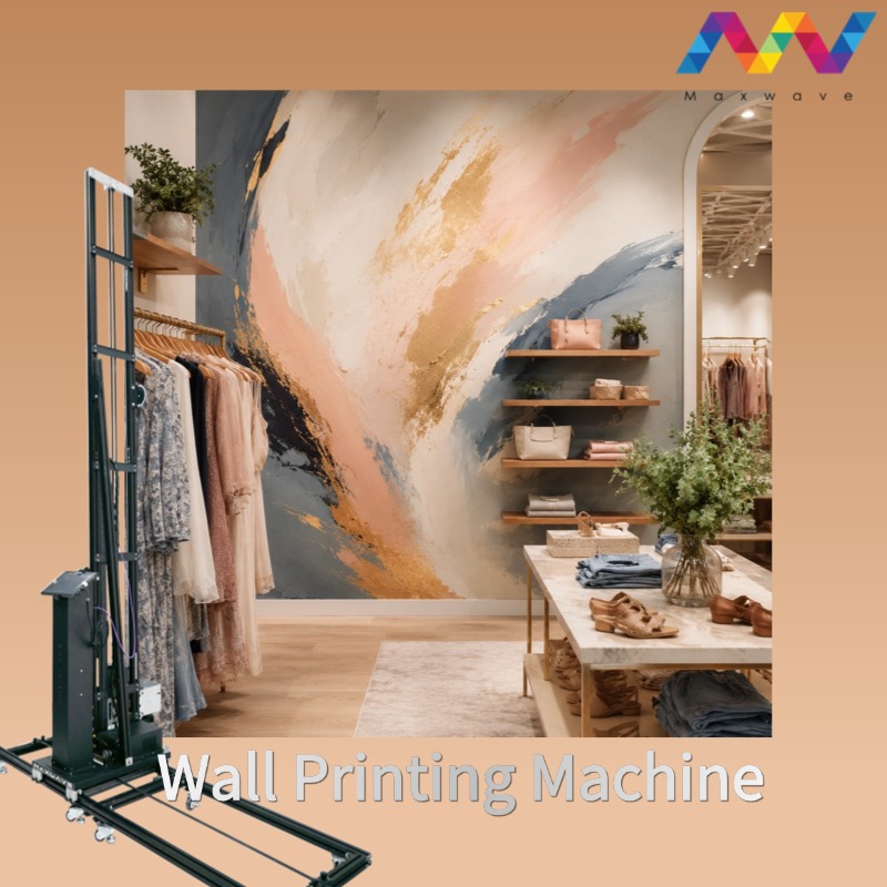 Commercial Printing & Packaging Pvt Ltd Photos - เครื่องพิมพ์ผนังแบบพกพา 5 หัวพิมพ์ 2880DPI เครื่องพิมพ์ UV
