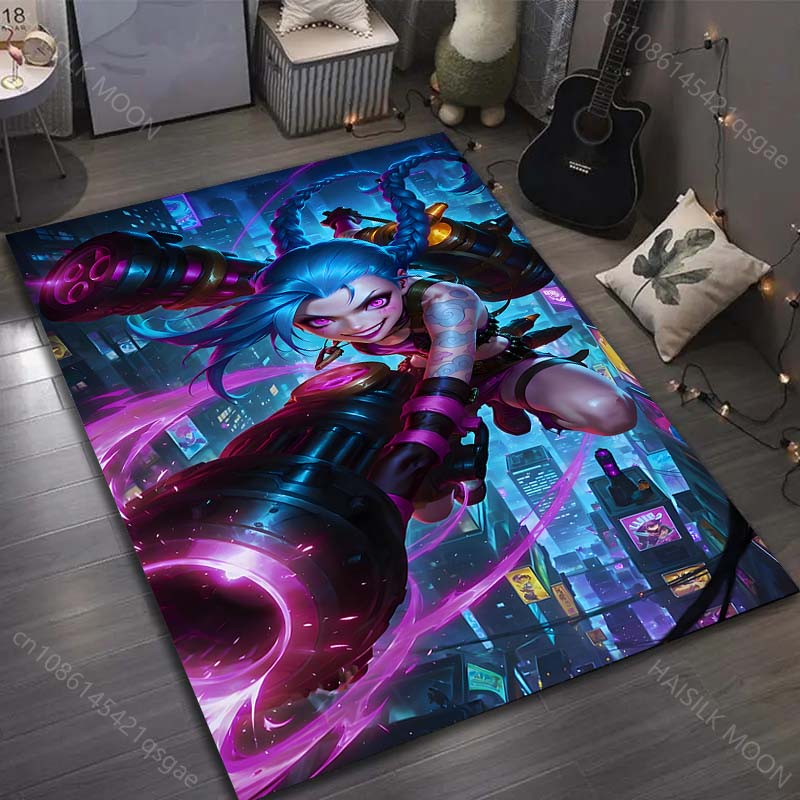 Commercial Printing & Packaging Pvt Ltd Photos - 15 ขนาด A-Arcane พิมพ์ Gamer พรมสําหรับห้องนั่งเล่นห้องนอนโซฟาพรมเช็ดเท้าตกแต่งโซฟาตารางพรมกันลื่นสําหรับของขวัญ