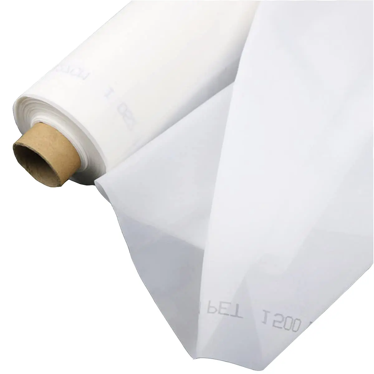 Commercial Printing Supplies - ผ้าตาข่ายพิมพ์สกรีนสีขาว ขนาด 3 เมตร 127 ซม.