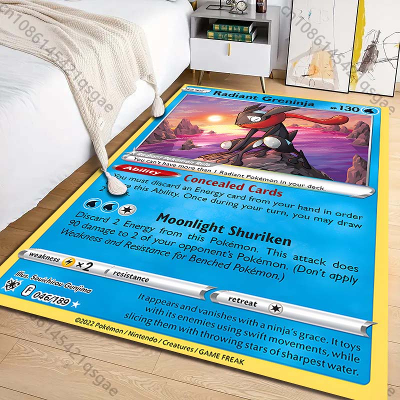 พรมพิมพ์ลายการ์ดโปเกมอน Grenin - Commercial Printing & Packaging Pvt Ltd Photos บทวิจารณ์และราคา