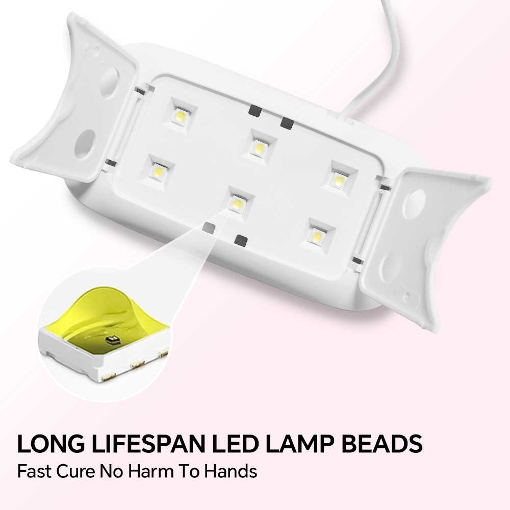 เครื่องอบเล็บ UV LED แบบมืออาช - Uv Led Lamp Printer บทวิจารณ์และราคา
