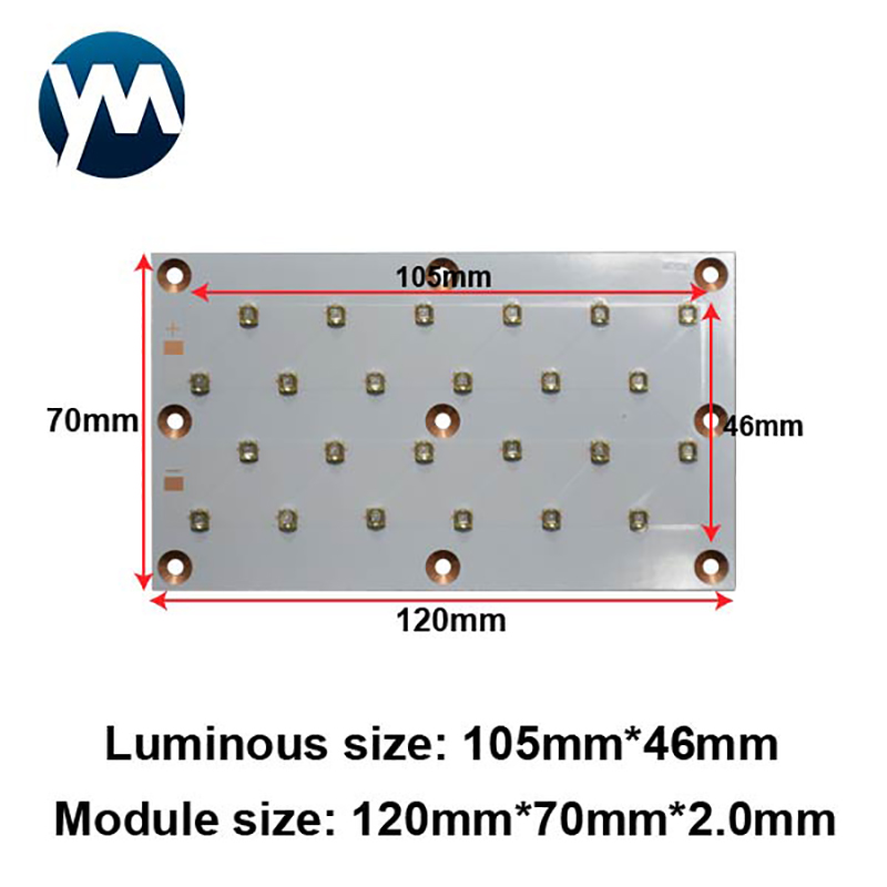 โมดูล LED UV 70W 72W 3535 UV 3 - Uv Led Lamp Printer บทวิจารณ์และราคา