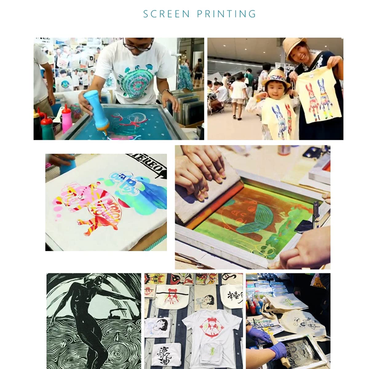 ผ้าตาข่ายสำหรับพิมพ์สกรีนสีขาว - Commercial Printing Supplies บทวิจารณ์และราคา