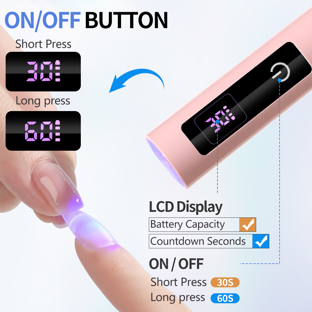 เครื่องอบเล็บแบบพกพา ใช้แสง UV - Uv Led Lamp Printer บทวิจารณ์และราคา