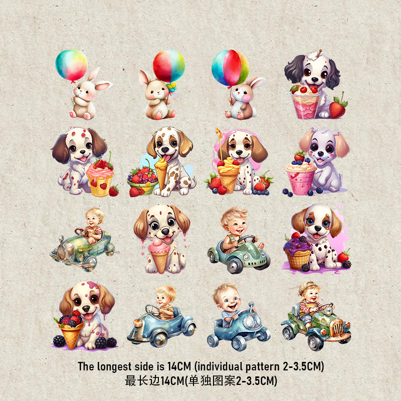 สติกเกอร์ไวนิลลายการ์ตูนสัตว์น - Printable Heat Transfer Vinyl บทวิจารณ์และราคา