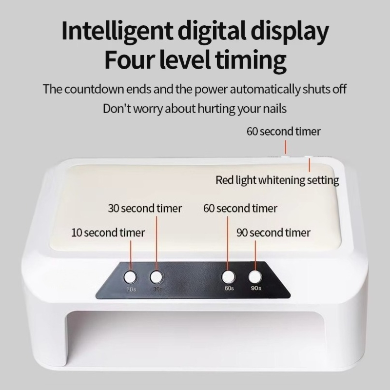 โคมไฟเล็บ LED ยูวีแบบสองแหล่งก - Uv Led Lamp Printer บทวิจารณ์และราคา