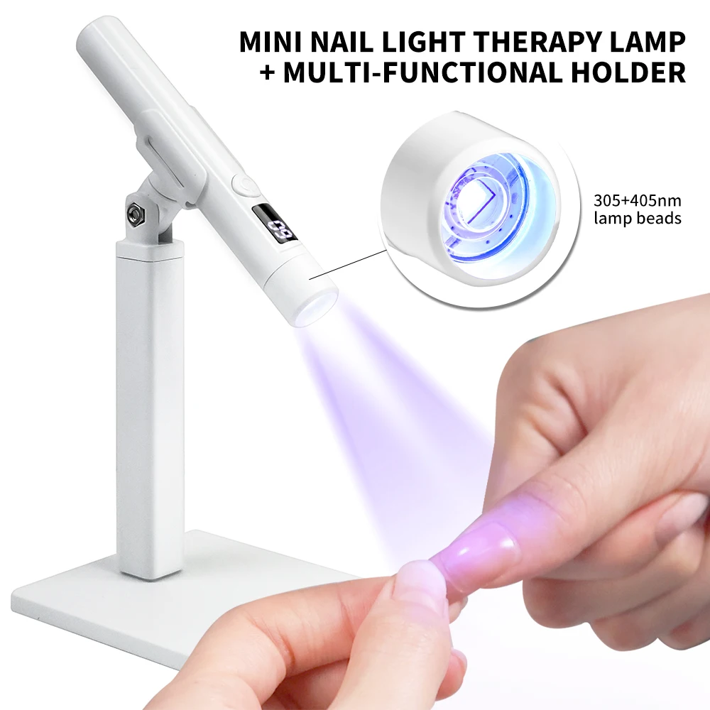 มินิเล็บยูวีไฟ LED แบบชาร์จไฟไ - Uv Led Lamp Printer บทวิจารณ์และราคา